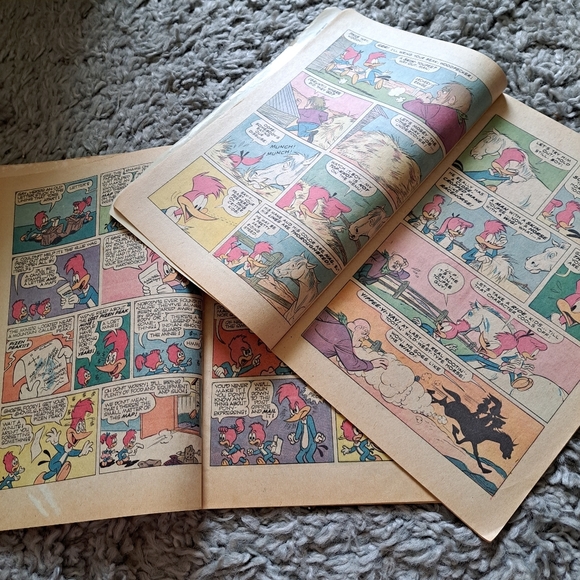 Woody Woodpecker vintage gold key comic Book Set of 2 - Picture 5 of 6